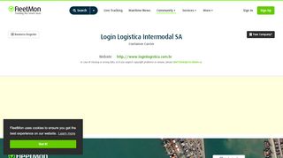 
                            7. Login Logistica Intermodal SA - Maritime Businesses - FleetMon