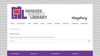 
                            5. Login / Logout - Genesee District Library