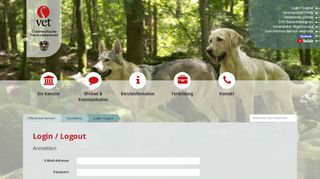 
                            8. Login / Logout - Österreichische Tierärztekammer