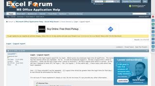 
                            6. Login - Logout report - Excel Help Forum