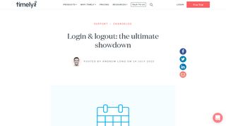 
                            2. Login & logout: the ultimate showdown | Timely