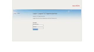 
                            5. Login / Logout TLT Agenturpartner - Feria