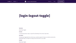 
                            12. login-logout-toggle - Etoile Web Design