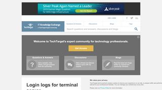 
                            5. Login logs for terminal server - IT Answers - IT Knowledge Exchange