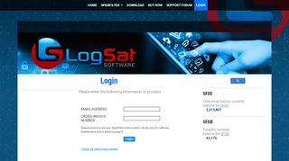 
                            3. Login | LogSat Software