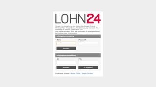 
                            1. Login - Lohn24