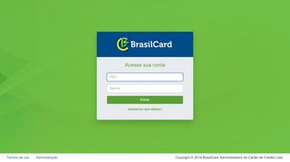 
                            6. Login lojista - BrasilCard