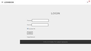 
                            4. Login – Lookbook - Graph Paper Press Demos