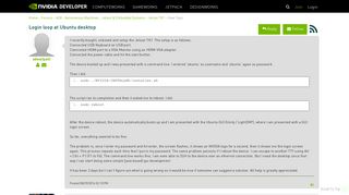 
                            10. Login loop at Ubuntu desktop - NVIDIA Developer Forums