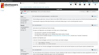 
                            6. Login loop › GNOME (Ubuntu ab 17.10) › Grafische Oberfläche ...