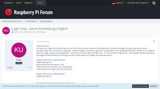 
                            3. Login loop - keine Anmeldung möglich - Debian & Raspbian ...