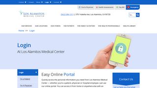 
                            3. Login | Los Alamitos Medical Center