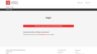 
                            11. login - LSE