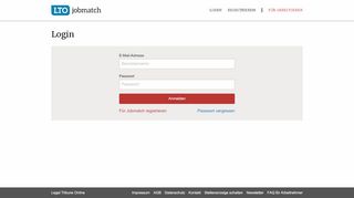 
                            1. Login - LTO Jobmatch