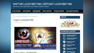 
                            5. Login Luckybet168 | DAFTAR LUCKYBET168 | DEPOSIT ...