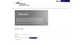 
                            7. Login - Lufthansa Flight Training - Lufthansa Aviation Training