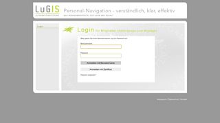 
                            1. Login - LuGIS Informationssysteme