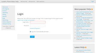 
                            2. Login - LunaPic Photo Editor Help