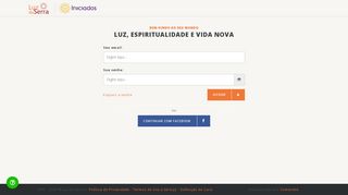 
                            7. Login | Luz da Serra