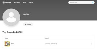 
                            2. LOGIN - Lyrics, Playlists & Videos | Shazam