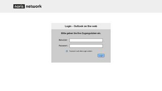 
                            4. Login Mail - noris network AG