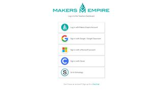 
                            1. Login - Makers Empire