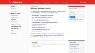 
                            9. Login & Manage My Account – State Farm®