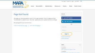 
                            8. Login – MAPA - The Massachusetts Association of PAs