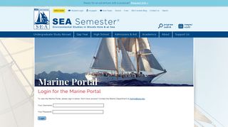 
                            13. Login: Marine Portal - Study Abroad with SEA Semester | Sea ...