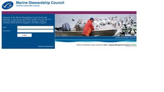 
                            13. Login - Marine Stewardship Council