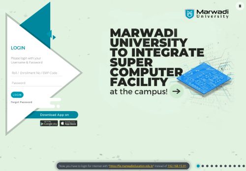 
                            4. Login - Marwadi Education Foundation