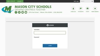 
                            1. Login - Mason City Schools