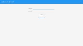 
                            5. Login - McDermott Network