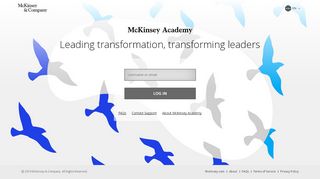 
                            6. Login | McKinsey Academy