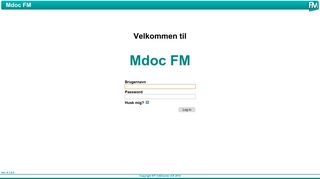 
                            1. Login - Mdoc FM