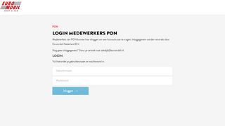 
                            8. Login medewerkers PON - Euromobil