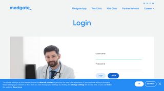 
                            1. Login - Medgate