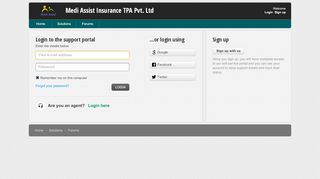 
                            3. Login - Medi Assist Insurance TPA Pvt. Ltd