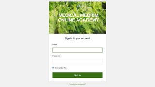 
                            1. Login - Medical Medium Online Courses