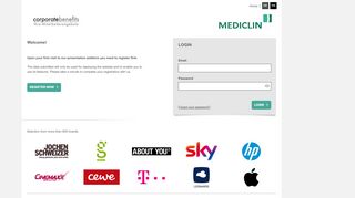 
                            5. Login - MEDICLIN Aktiengesellschaft - corporate benefits