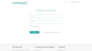 
                            1. Login - Medicosearch