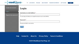 
                            3. Login | MedQuest