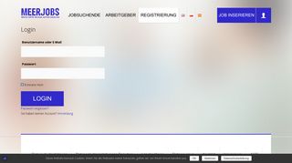 
                            5. Login - meerjobs