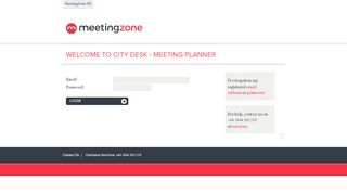 
                            2. Login | MeetingZone UK