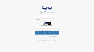 
                            5. Login Member Area - ImogenGO