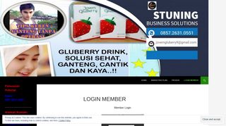 
                            3. Login Member | bisnis jovem gluberry-4jovem gluberry drink-bisnis ...