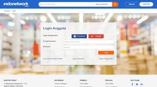 
                            1. Login Member - Indonetwork