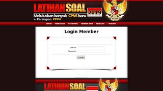 
                            4. Login Member - Latihan SOAL CPNS