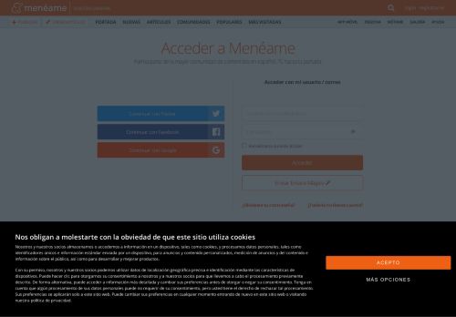 
                            1. login - Menéame