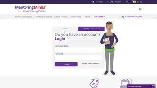 
                            2. Login - Mentoring Minds